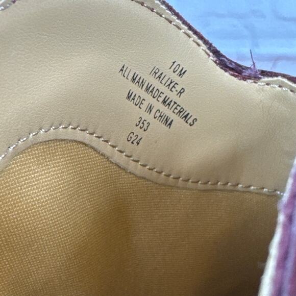 Indigo Rd. Burgundy Western Pointed Boots Women’s Size 10M - Picture 10 of 10